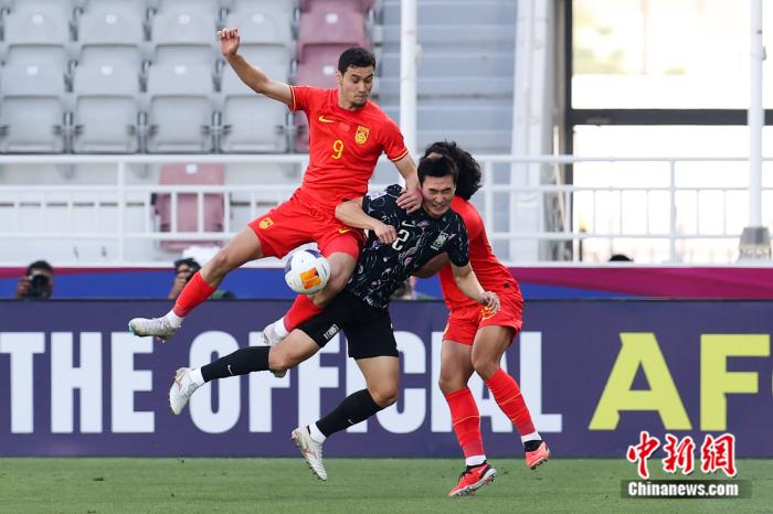 中国U23男足02负韩国 实力悬殊难改奥运征程终结