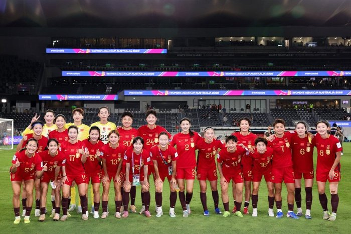 中国女足迎战东道主澳大利亚冲击亚洲杯决赛