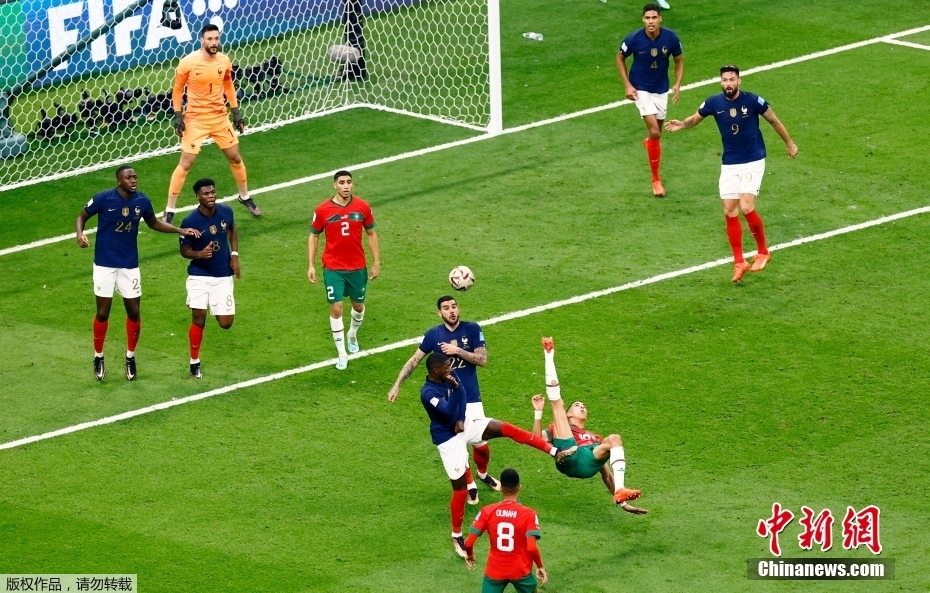 摩洛哥半决赛惜败法国 顽强斗志书写非洲足球新