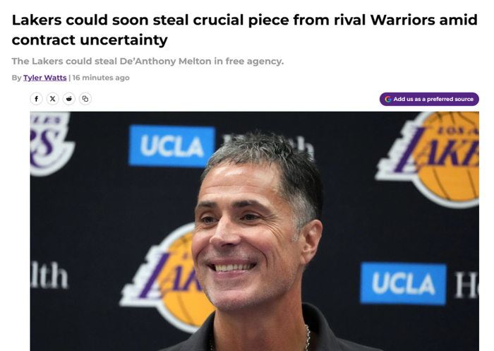 梅尔顿防守价值引湖人关注 或成自由市场抢手货