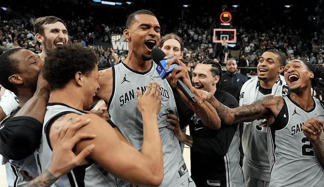 湖人雷霆马刺争冠三强 文班亚马统治力成关键