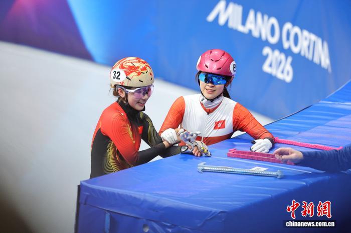 米兰冬奥会短道速滑女子1500米决赛：金吉莉夺金