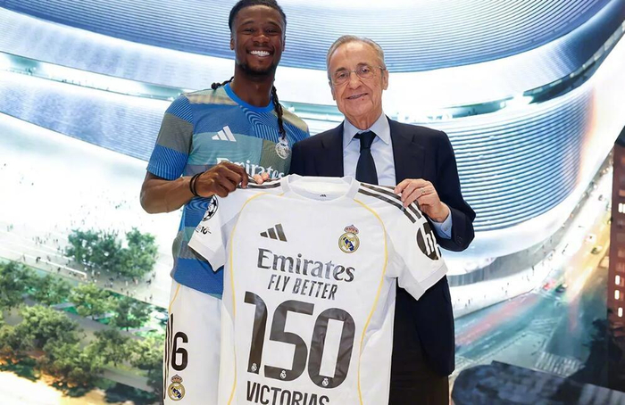 皇马中场卡马文加达成150场胜利里程碑